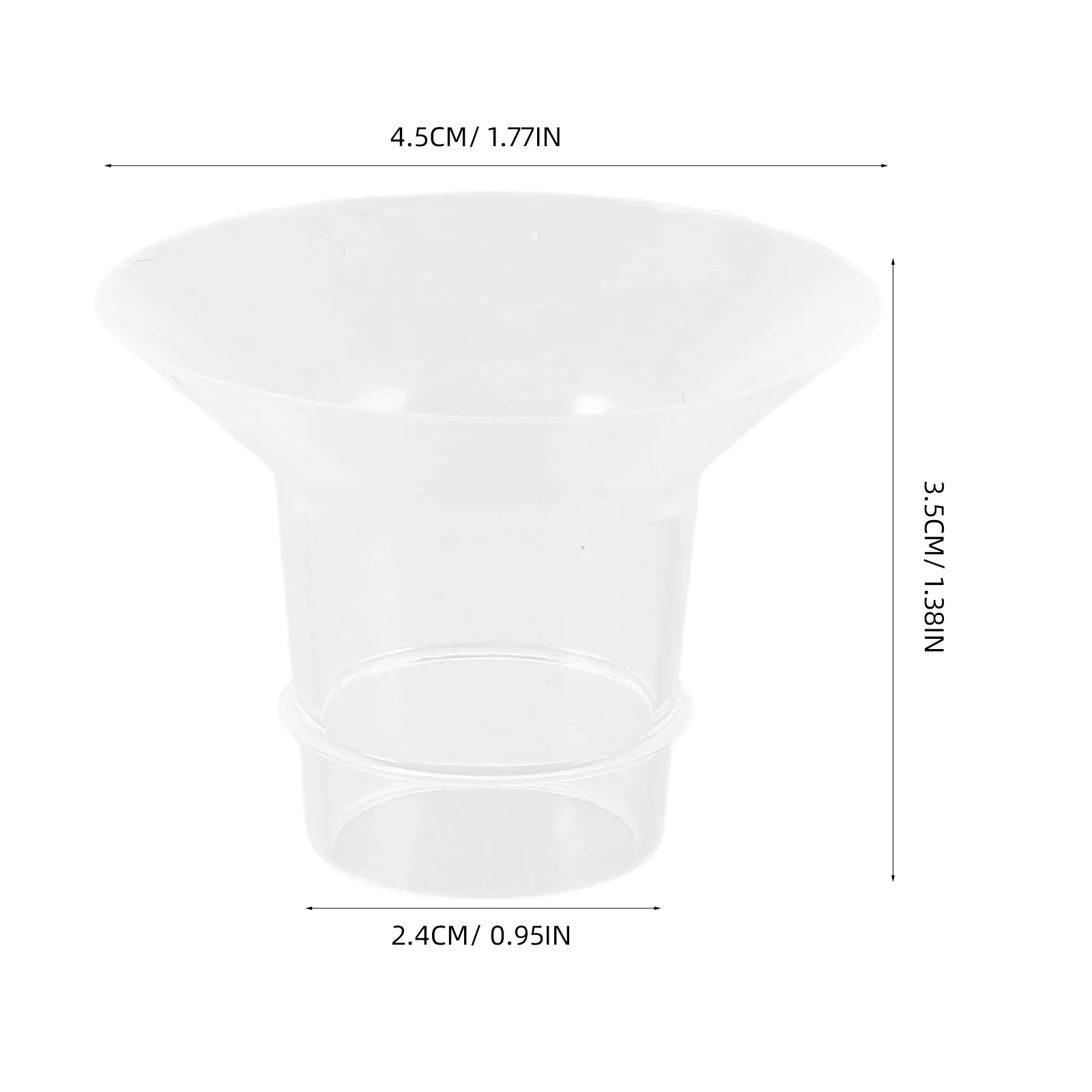 6Pcs Breast Pump Flange Inserts Wearable Silicone Replacement Parts Leak Resistant Comfortable Breastfeeding Accessories