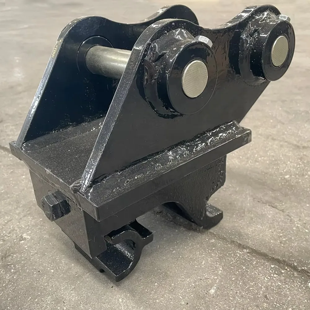 Excavator hydraulic quick connector quick switch device bucket quick connector