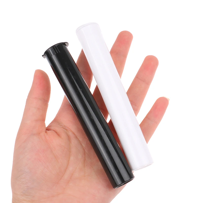 Plastic Cigarette Storage Tube 116mm Vial Cigarettes Waterproof Airtight Tube Smell Proof Cigarette Solid Storage Seal Container