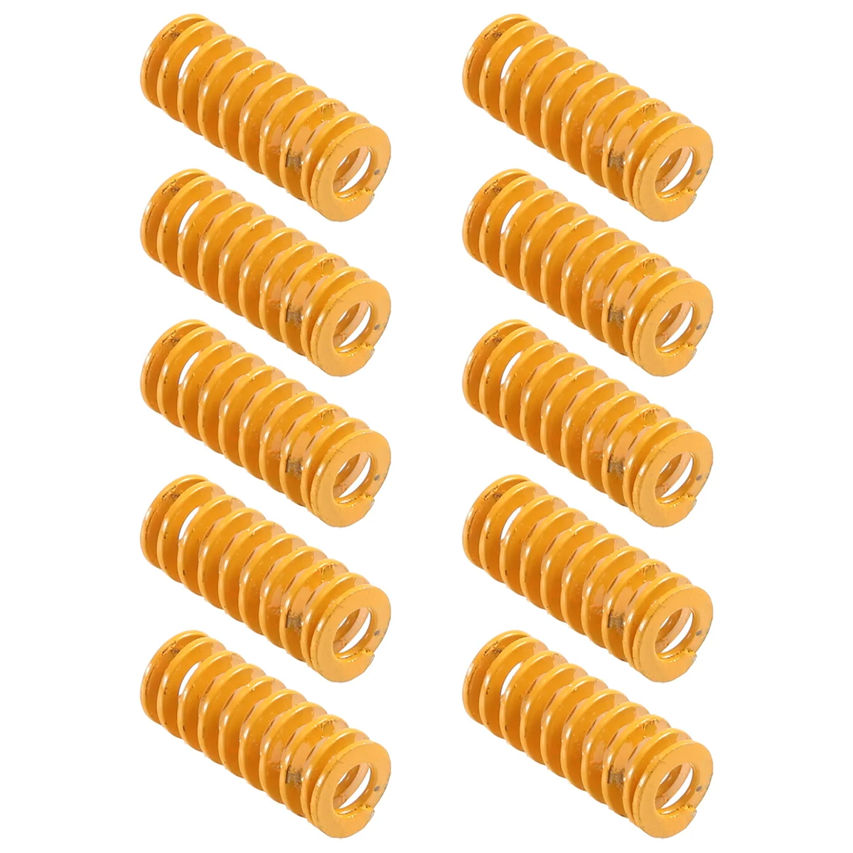 3D Printer Heat Bed Leveling Spring 8X20mm Compression Yellow for Creality Ender 2 3 Pro CR-10S PRO Hotbed (10 Pcs) JDJ