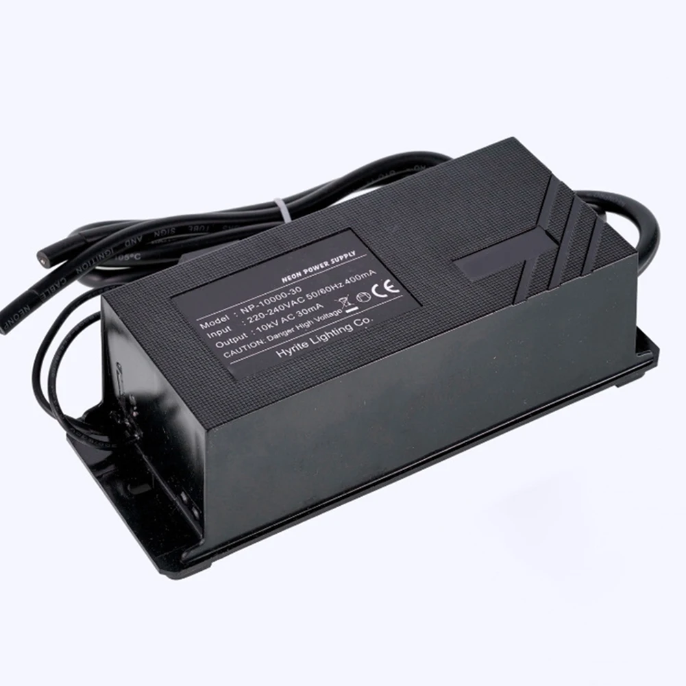 Electronic Transformer 166 X 65 X 55mm AC Neon Power Supply Flicker-Free Dimming For Continuous Operation Signs