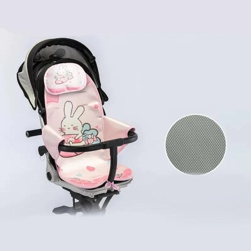 Ice Silk Baby Strollers Cushion with/without Pillow for Summer Use Provide Cool and Comfortable Seating Experience