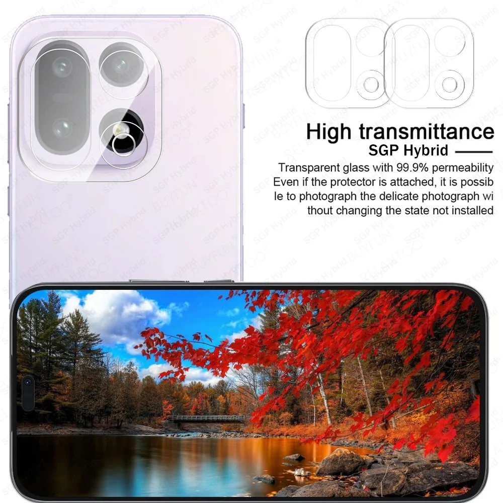 Protector de cristal de cámara 3D para OnePlus 15, cubierta de lente trasera OnePlus15 5G, película de lente trasera One Plus Onepkus 1 + 15 Global 2025, 1-2 uds.