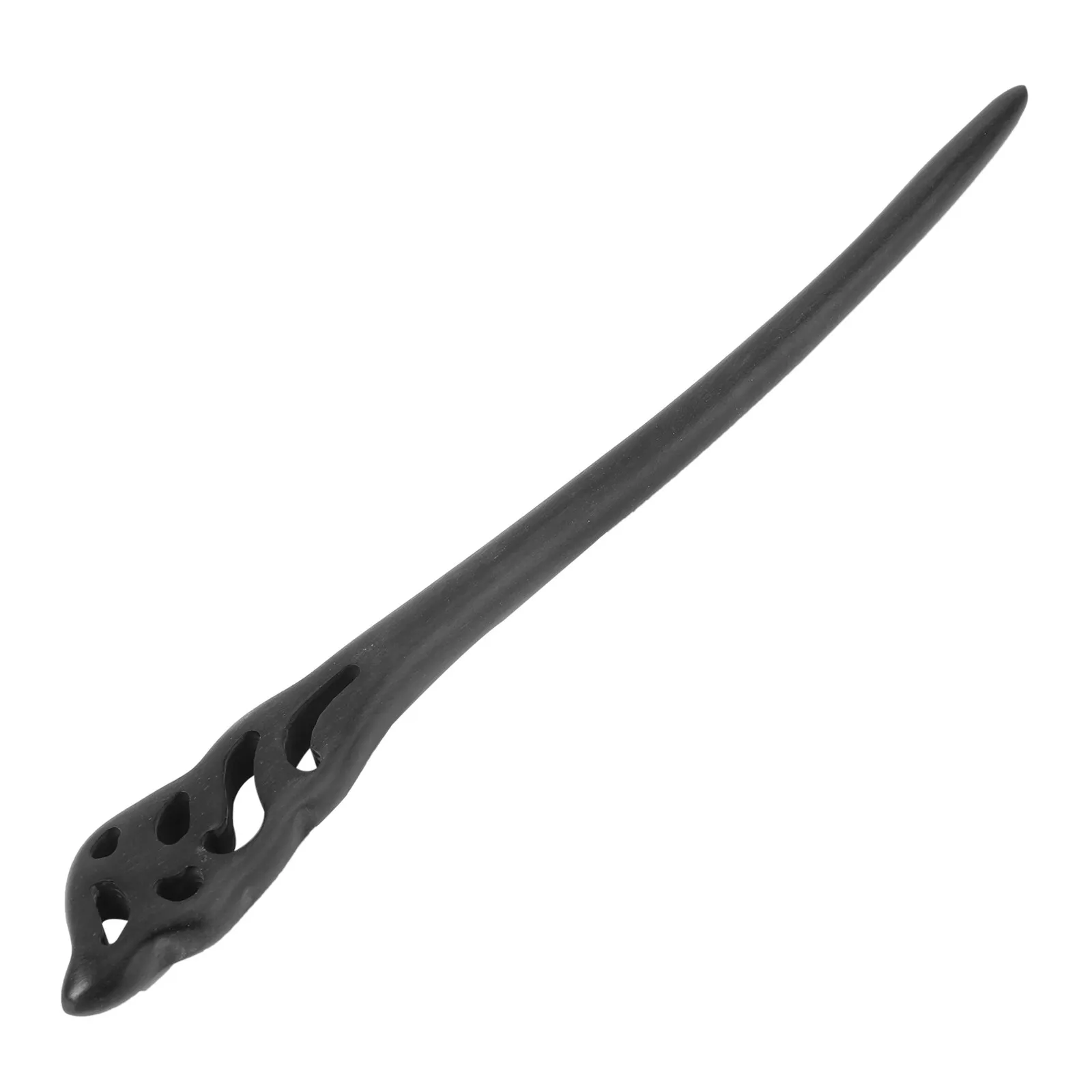 

Natural Ebony Wood Hairpin Smooth Polished Vintage Hair Chopsticks for Women Elegant Hairstyle Accessory Party Daily Wear Gift