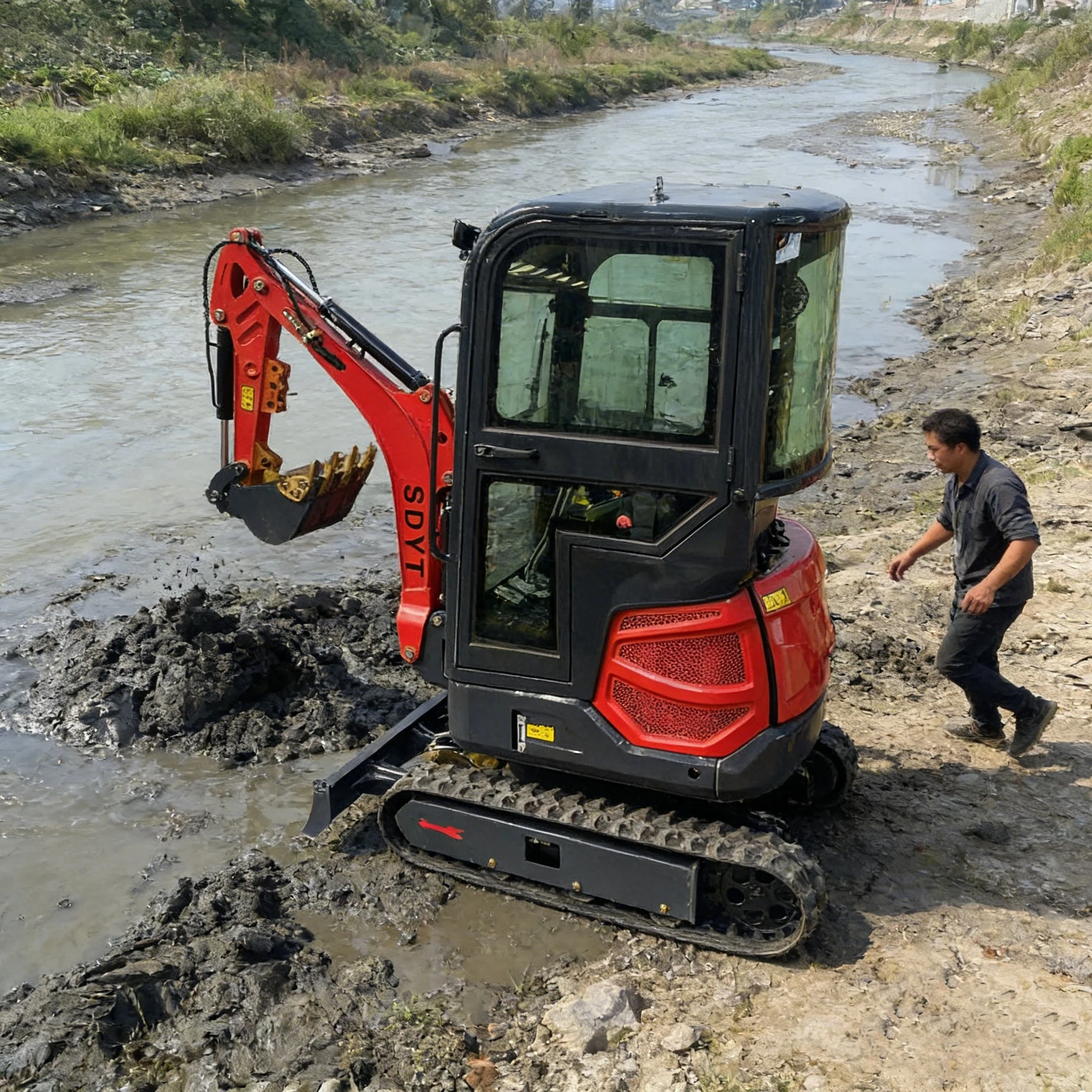 Efficient 2 Ton Designed For Farm And Homework Bestselling Small Excavator Winter A Variety Of Auxiliary Equipment Customized
