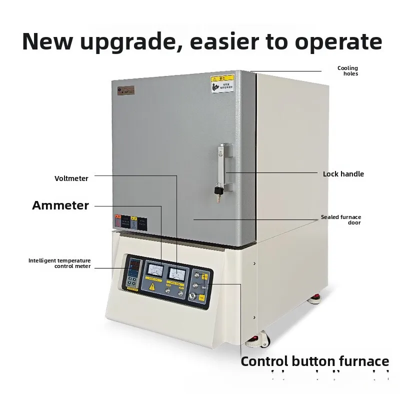 Recipiente, resistencia de templado y enfriamiento, caja Industrial de alta temperatura, mufla, horno de sinterización, calefacción eléctrica