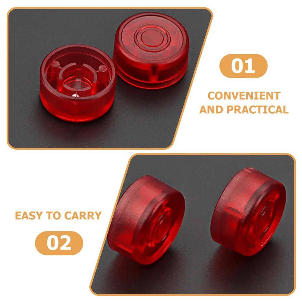 

2Pcs Guitar Effect Pedal Toppers Replacement Footswitch Caps Guitar Pedal Protection Accessories Instrument Parts