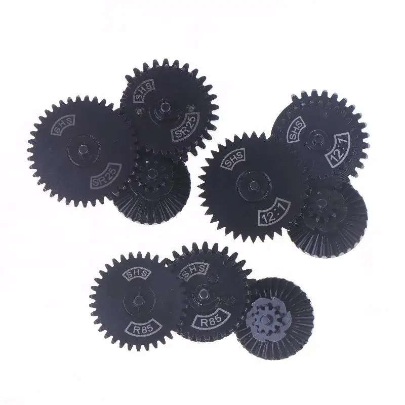 HOT 1Set SHS CNC Steel Cut Torque High Speed Gear Set For Gearbox 12/1 SR25 R85 7# Accessories