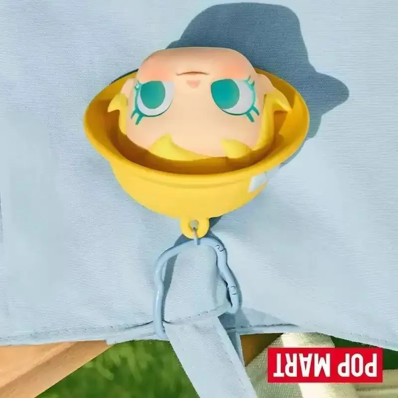 POP MART Baby Molly & Baby Tabby Serie – Kopfhörertasche, Blindbox-Spielzeug, Kawaii Anime-Actionfigur, Überraschungs-Mystery-Box, Geschenk
