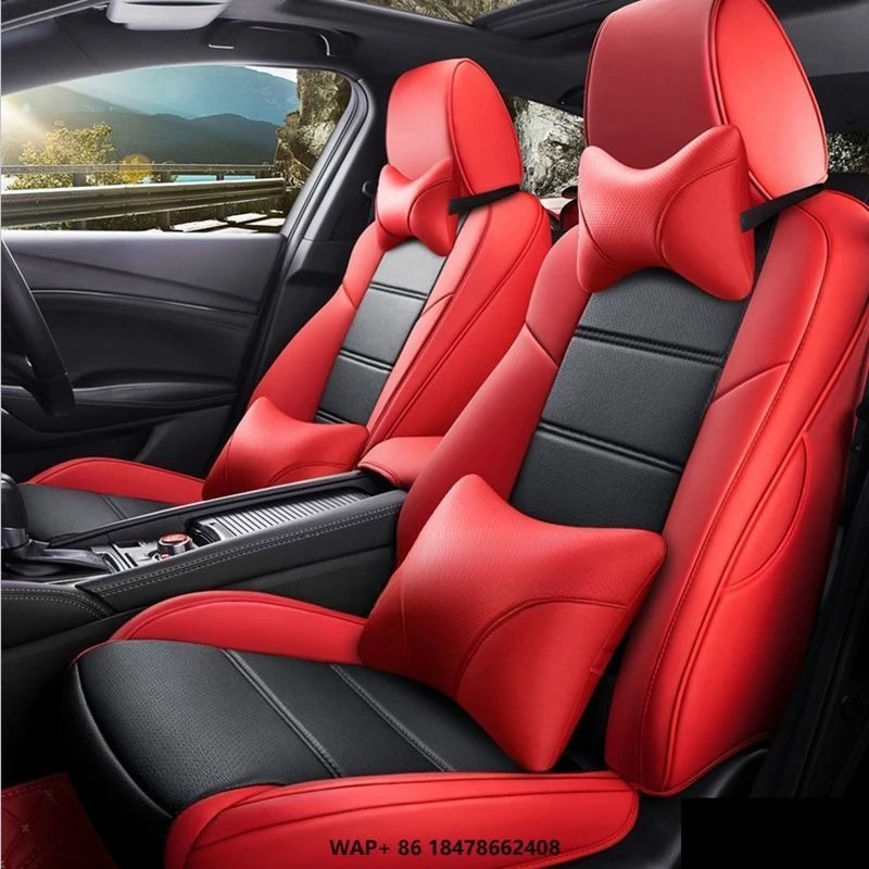 

Hot Sale Universal Fit Cheap PVC Leather Car Seat Cover Car Accessories