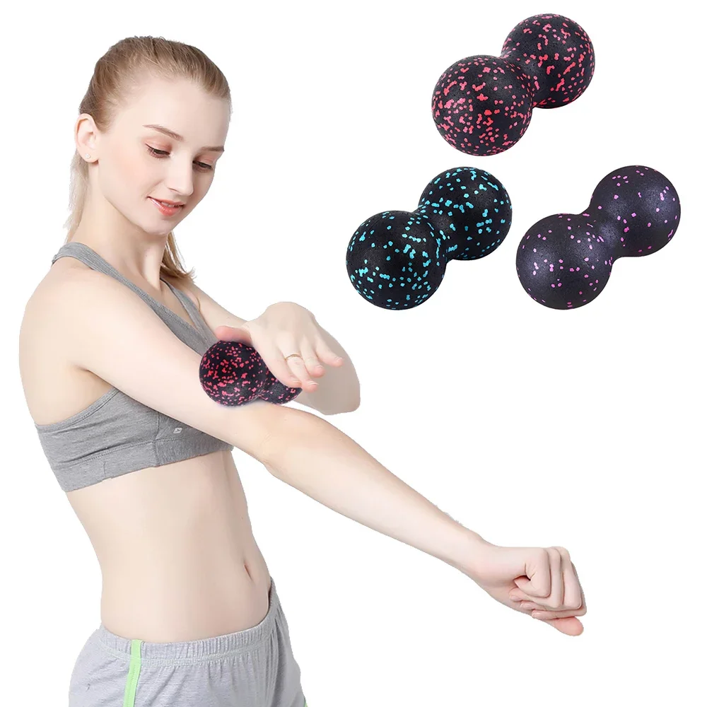 1Pcs EPP Fitness Peanut Massage Ball Men Women, Trigger Point Therapy Balls, Muscle Relaxation Deep Tissue Myofascial Release