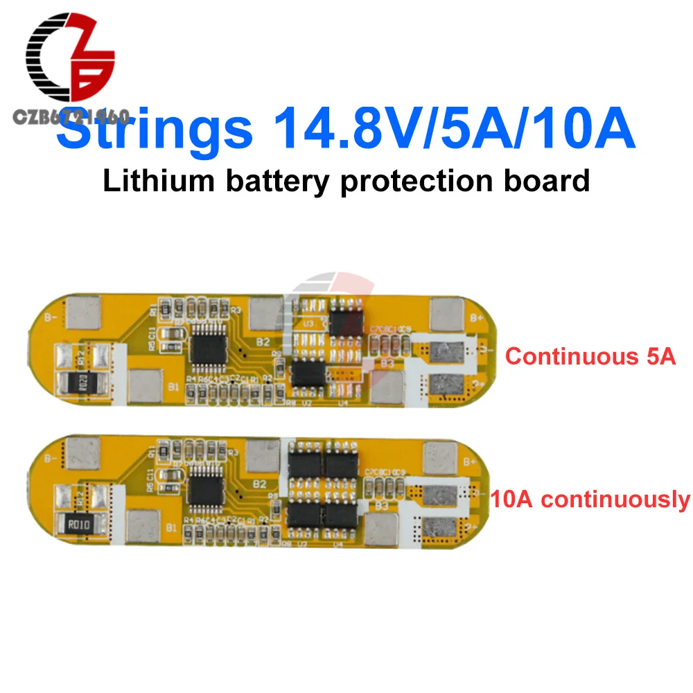 BMS 4S 14.8V 18650 akumulator litowo-jonowy ładowarka akumulatorów litowych płyta ochronna 5A 10A dla silnik do wiertarki słonecznego światła
