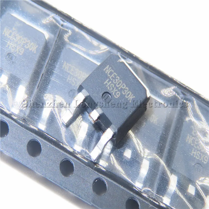 10PCS/LOT  NCE30P30K TO-252 -30V/-30A P-channel MOS field effect transistor New In Stock