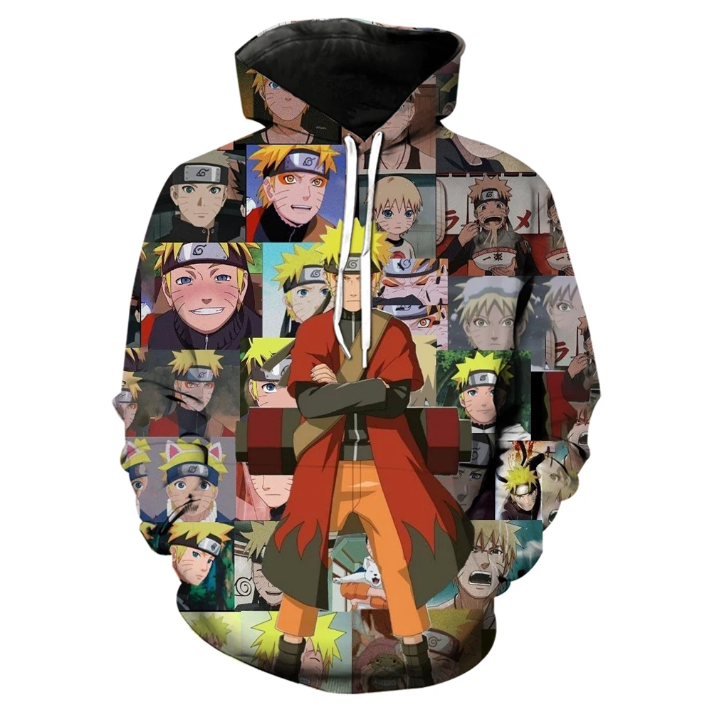 Naruto 2024 Nieuwe Trendy 3D-printing Anime Perifere Capuchon Sweatshirt Hoodie Voor Mannen, Vrouwen En Kinderen Volwassen