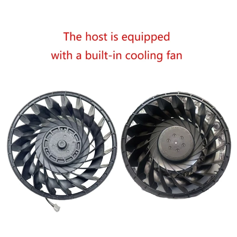 

For PS5 Replacement DC12V 1.69A 19 Leaves Cooling Fan Internal Cooling Fan for Slim Heatsink Fan Game Consoles Accessory