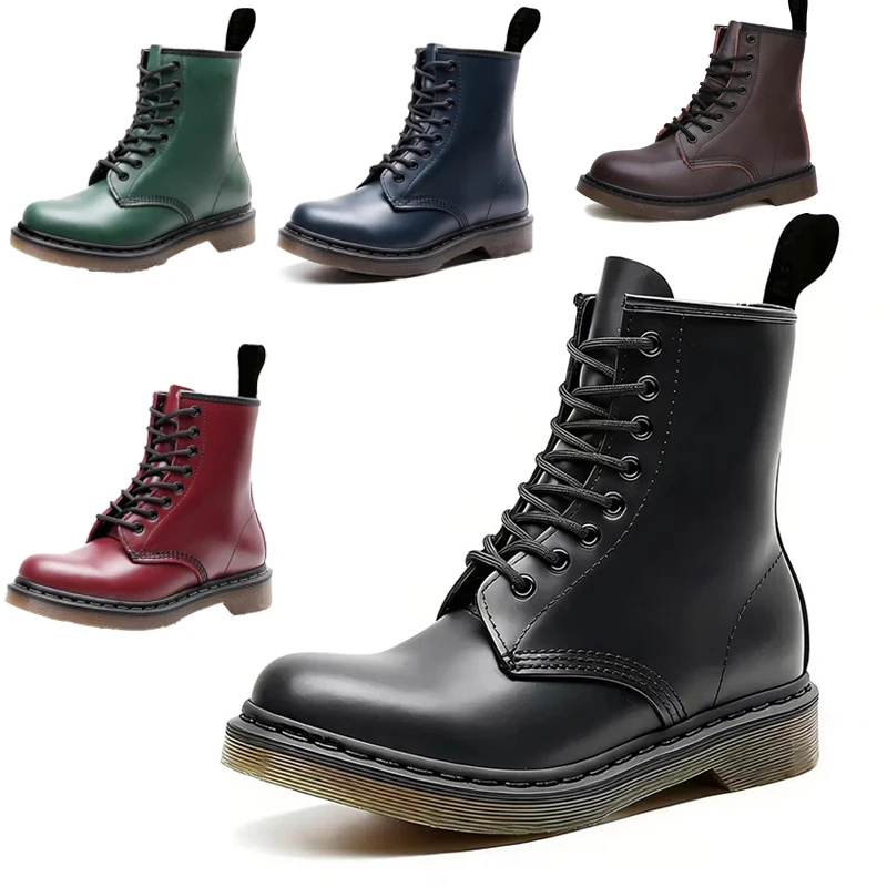 

Trendy Men Snow Boots Keep Warm Cotton Boots 2024 New Leather Water Proof High Top Mens Shoes Comfort Outdoor Men's Casual Shoes