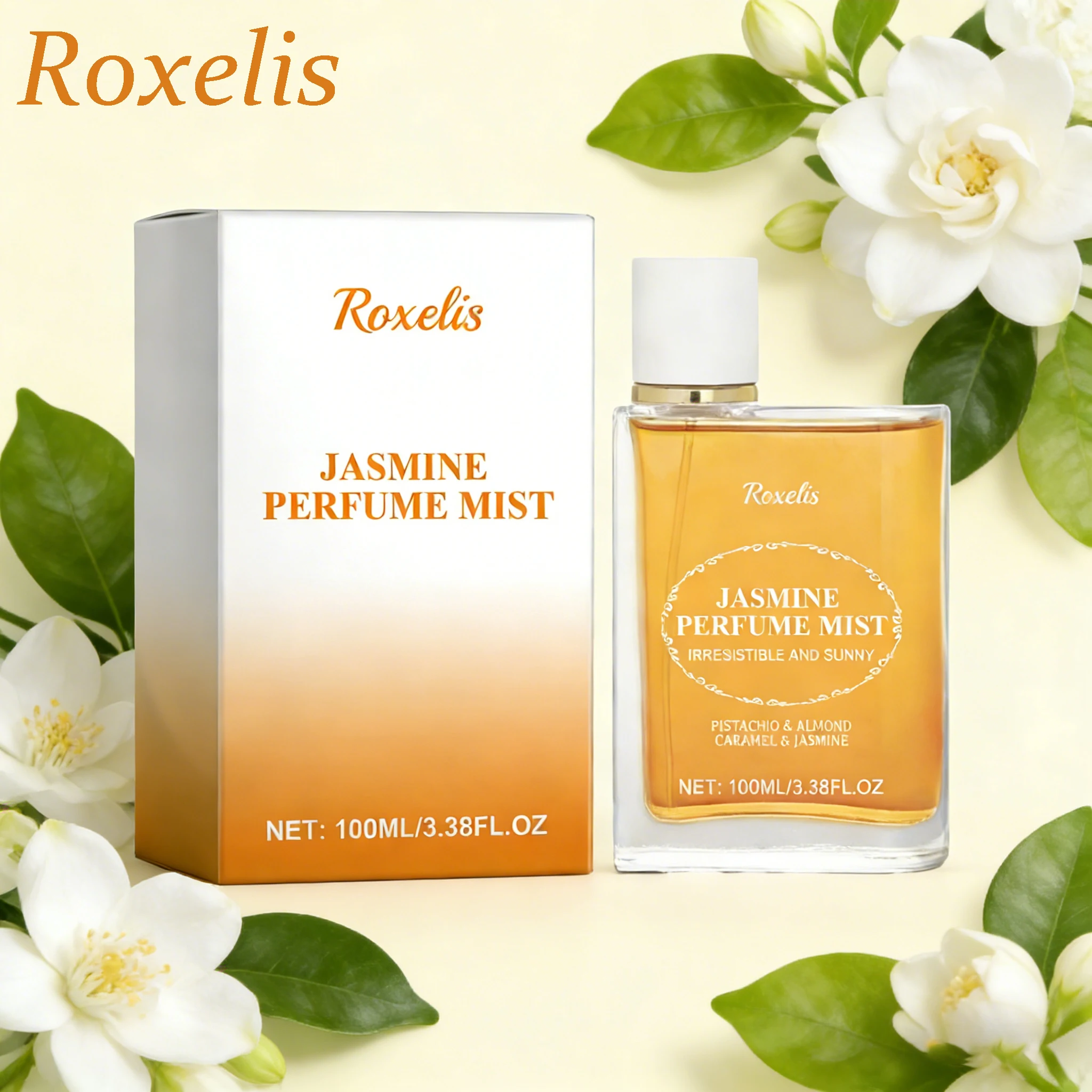 

100 мл бразильского парфюма с ароматом жасмина и древесных нот, свежий, натуральный, стойкий аромат, улучшает облик, делает элегантным, для повседневного ношения