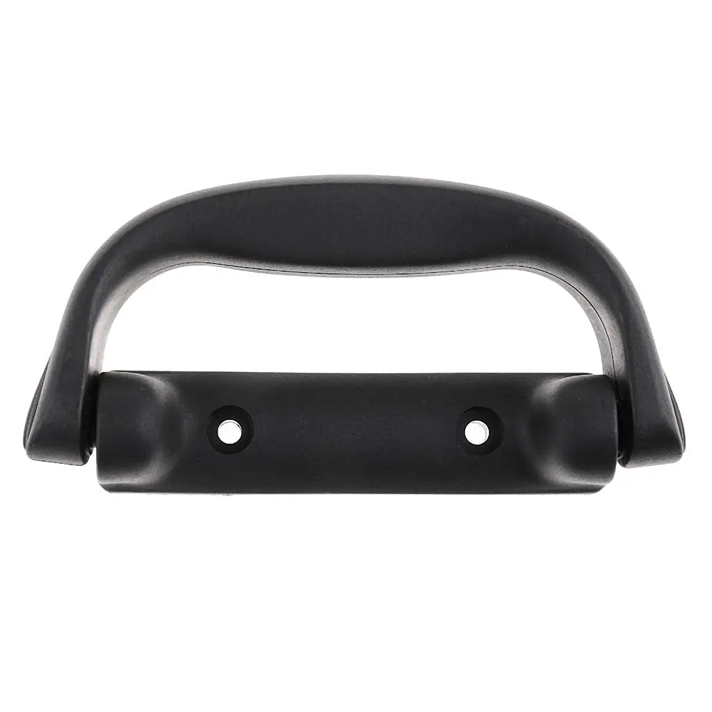 Carrying Case Handle Grip Plastic 160mm Black Easy Install Replacement Luggage Handle for Suitcase Holder and Repair Use