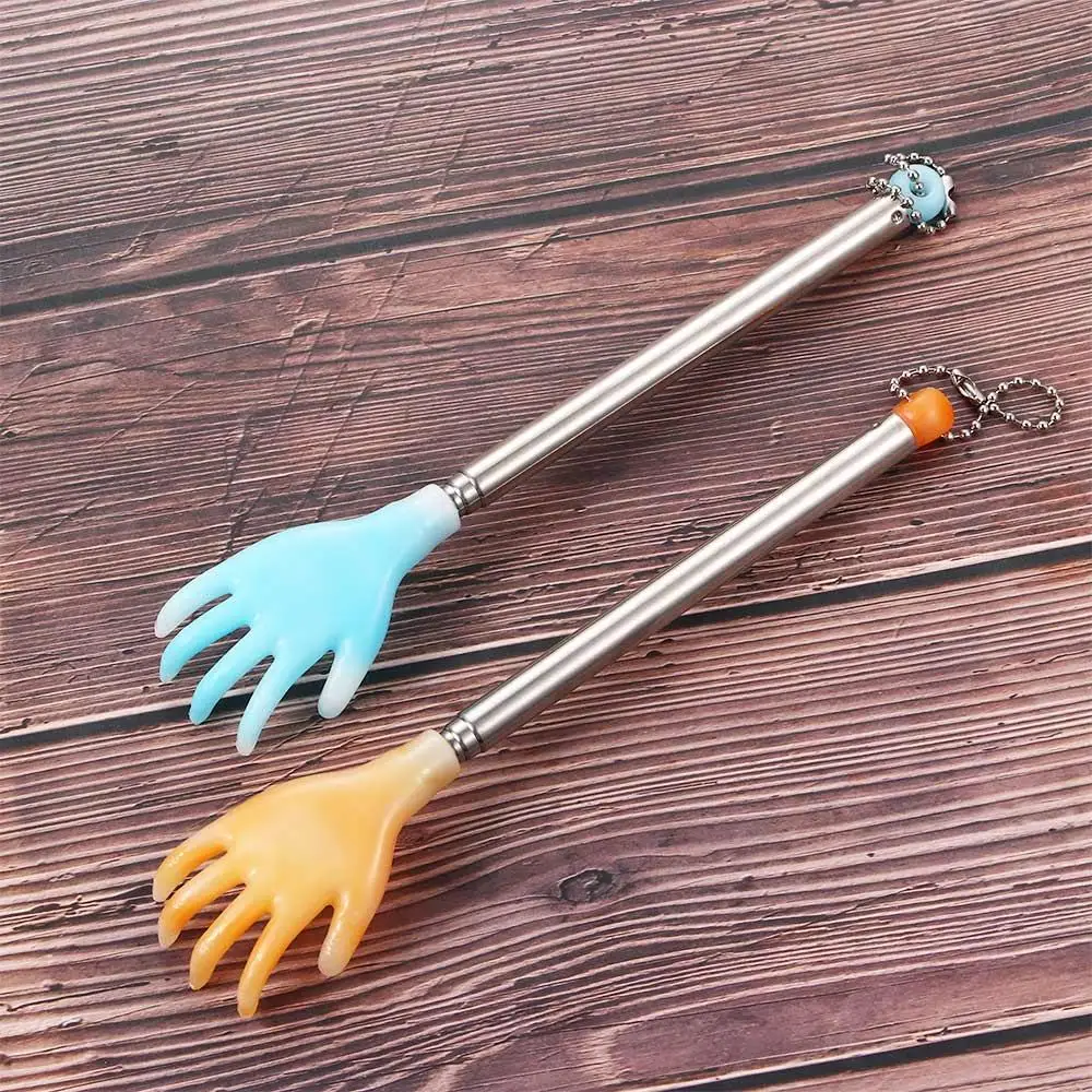 

alloy PP Artifact Five finger shape Finger-Like Telescoping Back Scratcher Extendable Massage Stick Scratching Backscratcher