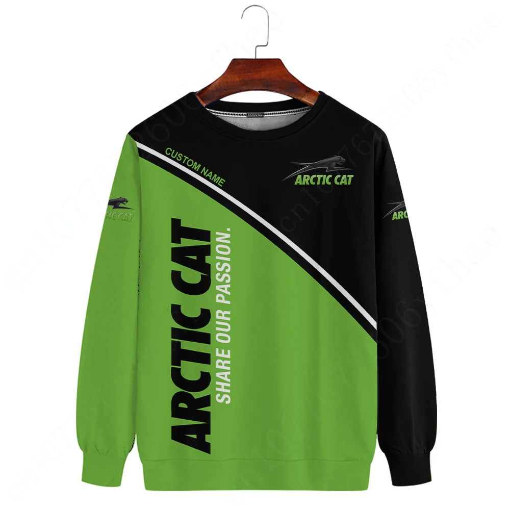 

Arctic Cat Unisex Clothing Anime T-shirts Casual T Shirt For Men Women Quick Drying Sweatshirt Top Harajuku O Neck Long Sleeve