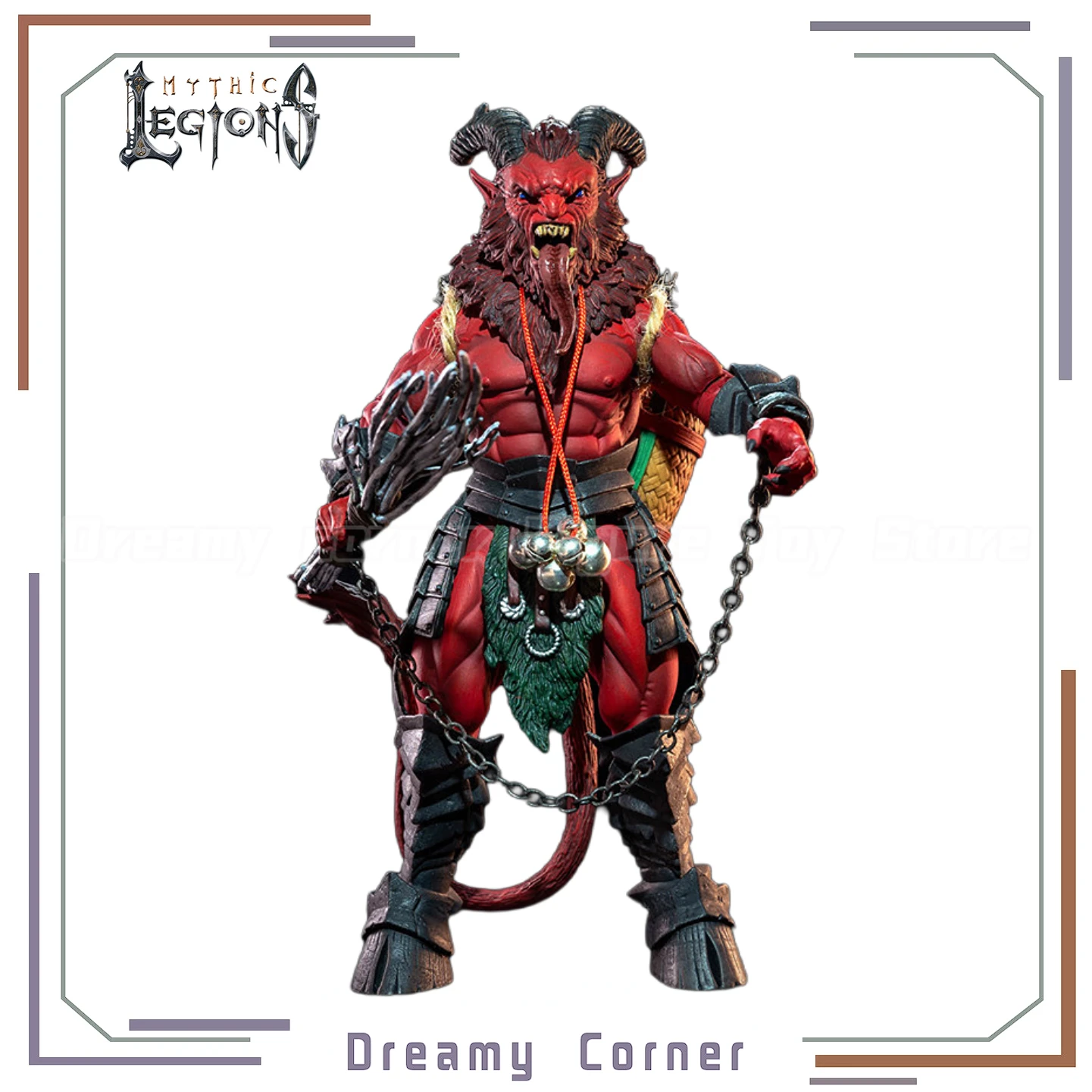 

【In Stock】Original Four Horsemen Studios Figura Obscura Krampus Returns 1/12 Action Figure Toy Model Gift Collection