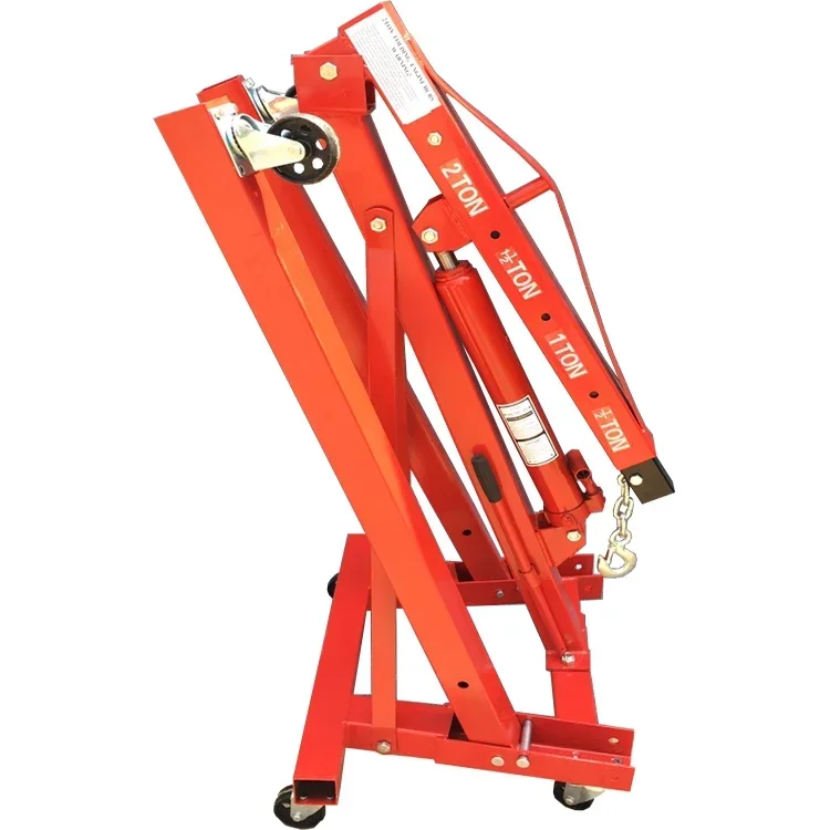 2 Ton and 3ton Shop Engine Crane with Max. Lifting Height 230cm for Auto Repair