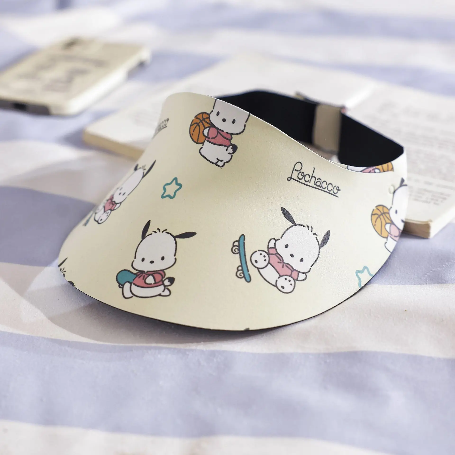 Sun Protection Hat Cinnamoroll Girls Hollow Hat Anti-Uv Sunshade Cap My Melody Kuromi Kids Summer Outdoor Sun Protection Sun Hat