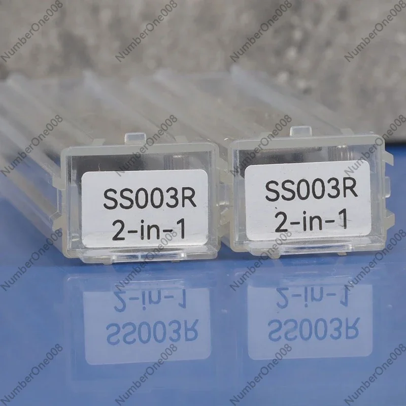 2 in 1 Civil Lock Decoder Pick Tool SS003/SS003R, Padlock Decoder for Lishi-Style, Locksmith Hand Tool for Left/Right Grooves