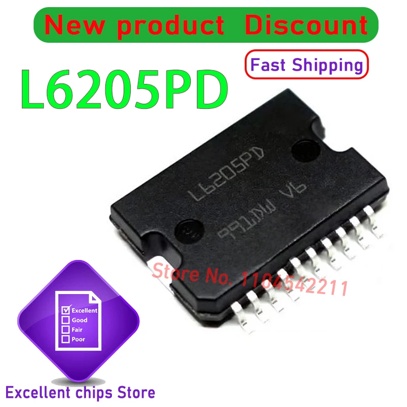 (2-10piece) 100% New L6205PD L6205P L6205 HSOP20 Chipset