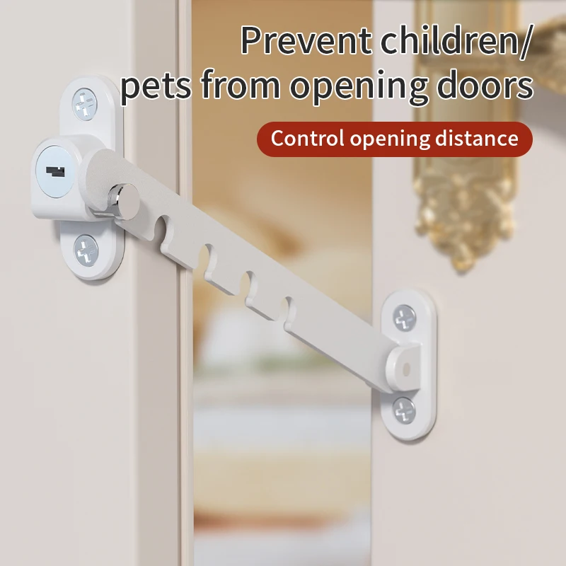 

Window Limiter Child Safety Lock Casement Window Windproof Support Hook Window Wind Hook Plastic Steel Inner Window Lock