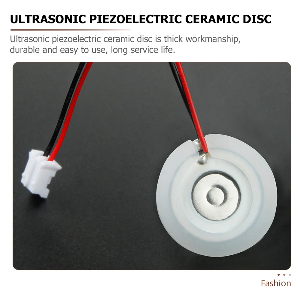 

4Pcs Piezoelectric Ceramic Mist Maker Fogger Disc Ultrasonic Micro Atomizing Plate Durable Humidifier Accessories Replacement