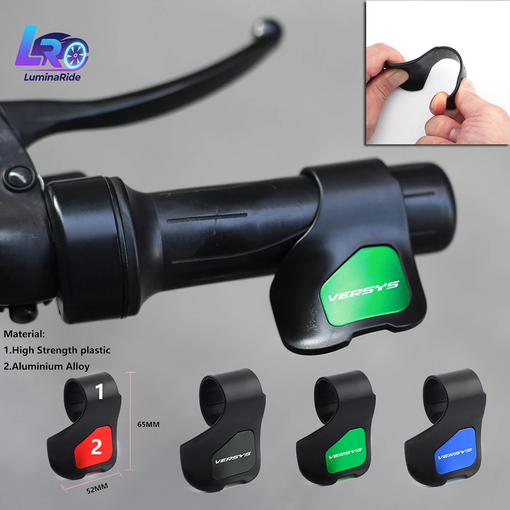 

Для KAWASAKI Versys 650: Модный кронштейн на руль для мотоцикла, держатель дроссельной заслонки, упор для руля, экономящий усилия, рукоятка акселератора