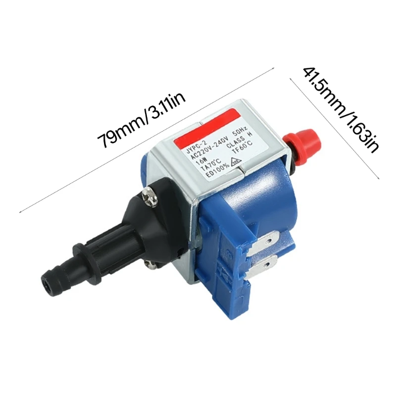 Bomba solenoide versátil bomba agua eficiencia para reparación electrodomésticos garantiza rendimiento