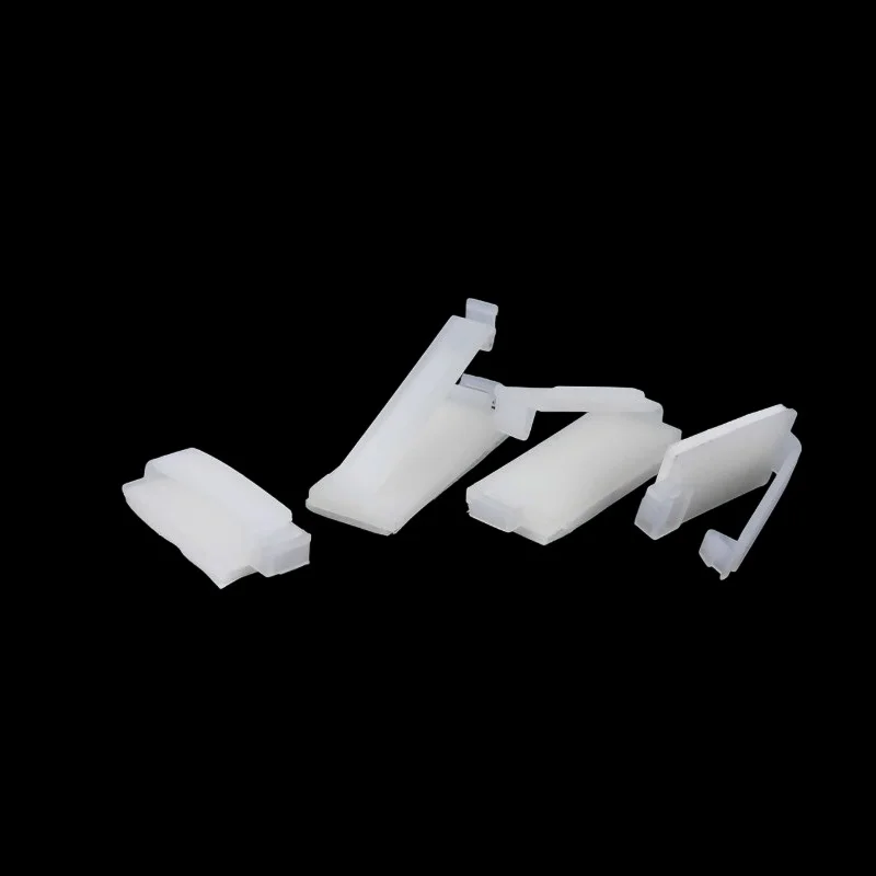 White Nylon Snap-on Adhesive Cable Organiser Clips Decorative Cord Winder Manager FCA-1/FCA-2/FCA-01/FCA-02
