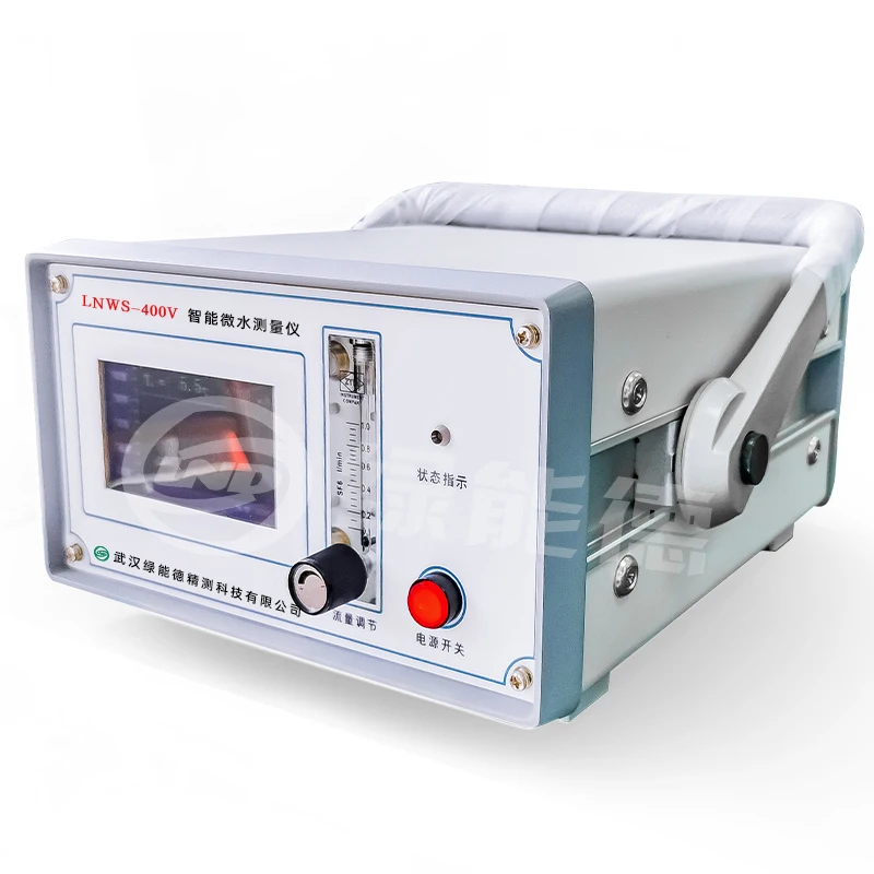 

VLUUKE LNWS-400V High Precision Dew Point Intelligent Micro-Water Measuring Instrument for Dry Aluminum Alloy IP67 Rated 10W