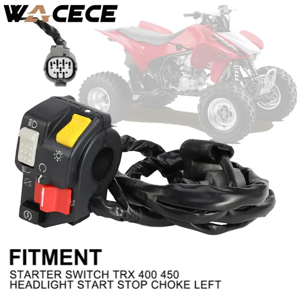 

ATV Motorcycles Accessories Electric Start Switch Turn Signals Indicator Switch Moto Parts For Honda TRX400 TRX450 TRX 400 450