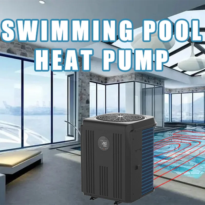 Wholesale/Custom 7-25kw Mini Air Source Heat Pump Built-in WiFi Function Swimming Pool Heat Pump Water Heater