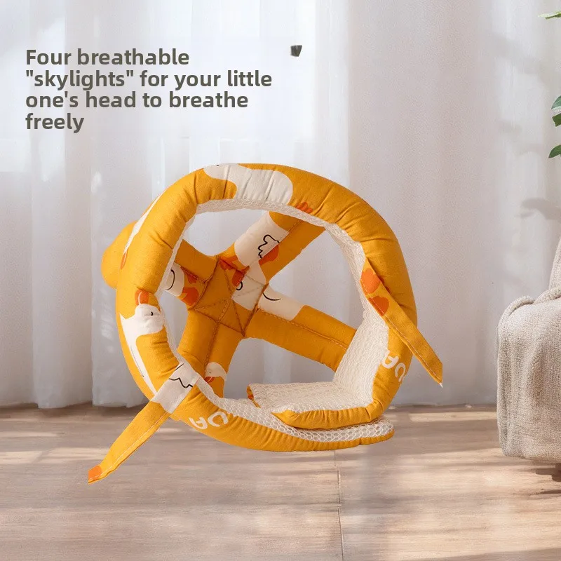 Baby Headgear Anti-drop Artifact Head Protection Pillow Summer Anti-collision Head Learning To Walk  Four Seasons Toddler Hat