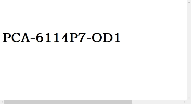 

Новая промышленная базовая плата управления PCA-6114P7-OD1 REV. D1 7PCI