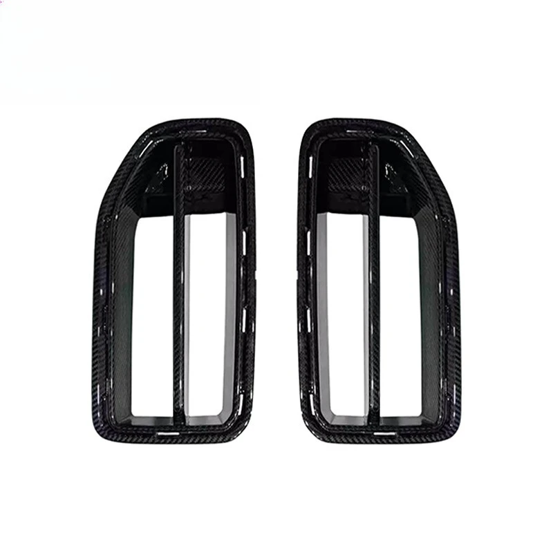 

G87 dry carbon fiber front bumper middle grid grille car modification accessories