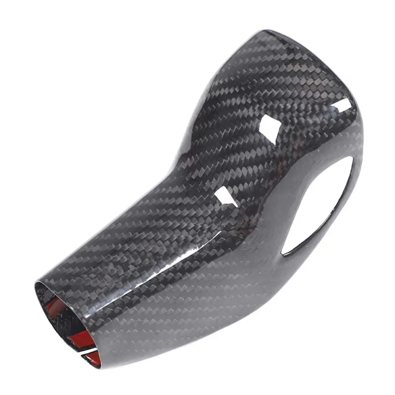 

For 2018-2019 Cadillac XT4 CT6 Car Real Carbon Fiber Car Gear Shift Knob Cover Trim Sticker Interior Car Accessories