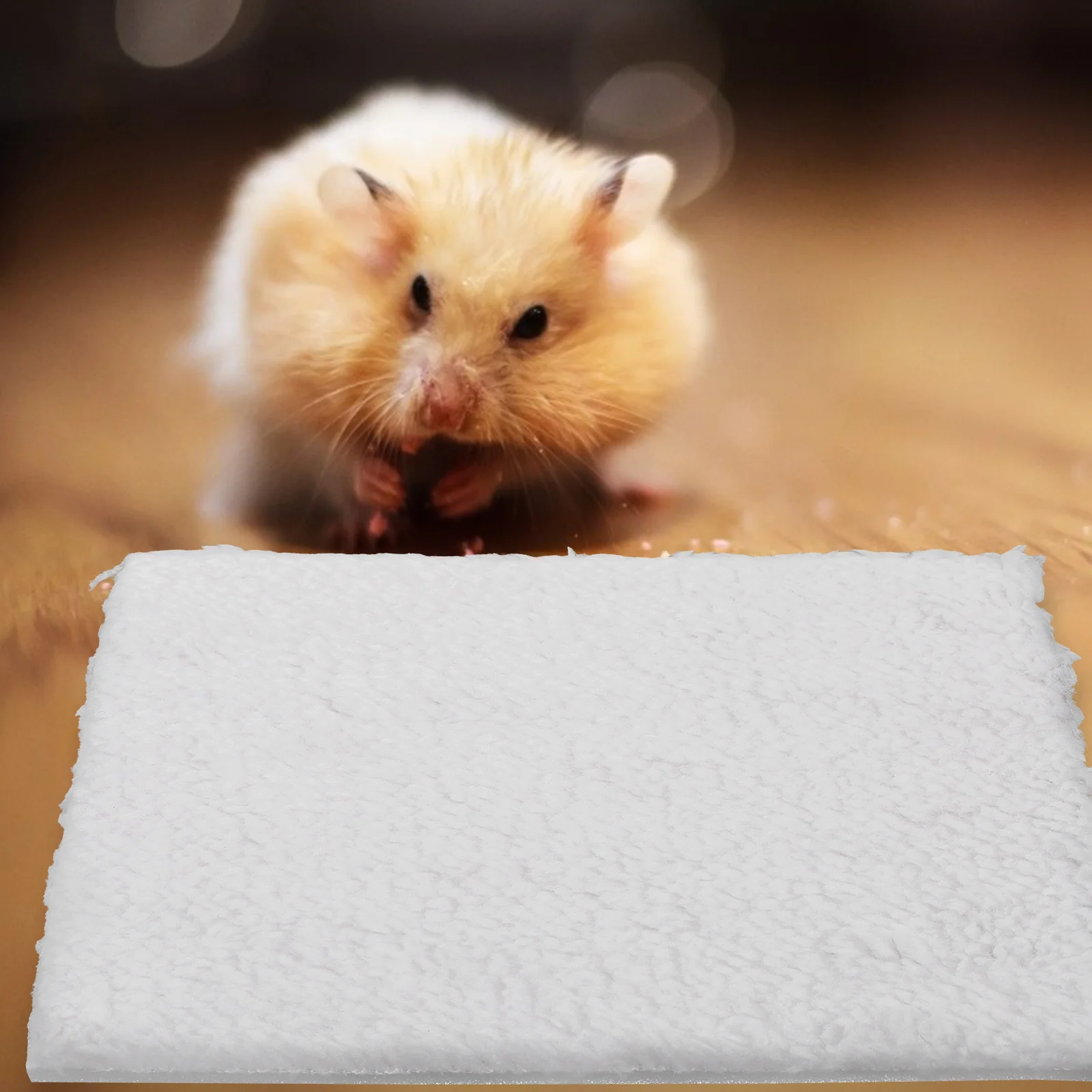 

4Pcs Bird Nest Cushion Comfortable Parrot Bed Pad Mini Pet Supply Warm Keeping Nest Pad Creative Design Pet Winter Supply