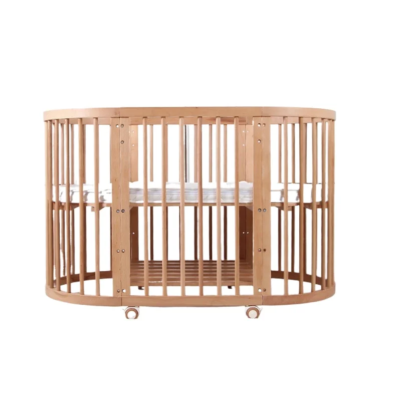 

Роскошная двойная комфортная безопасная многофункциональная кровать, деревянная современная кровать