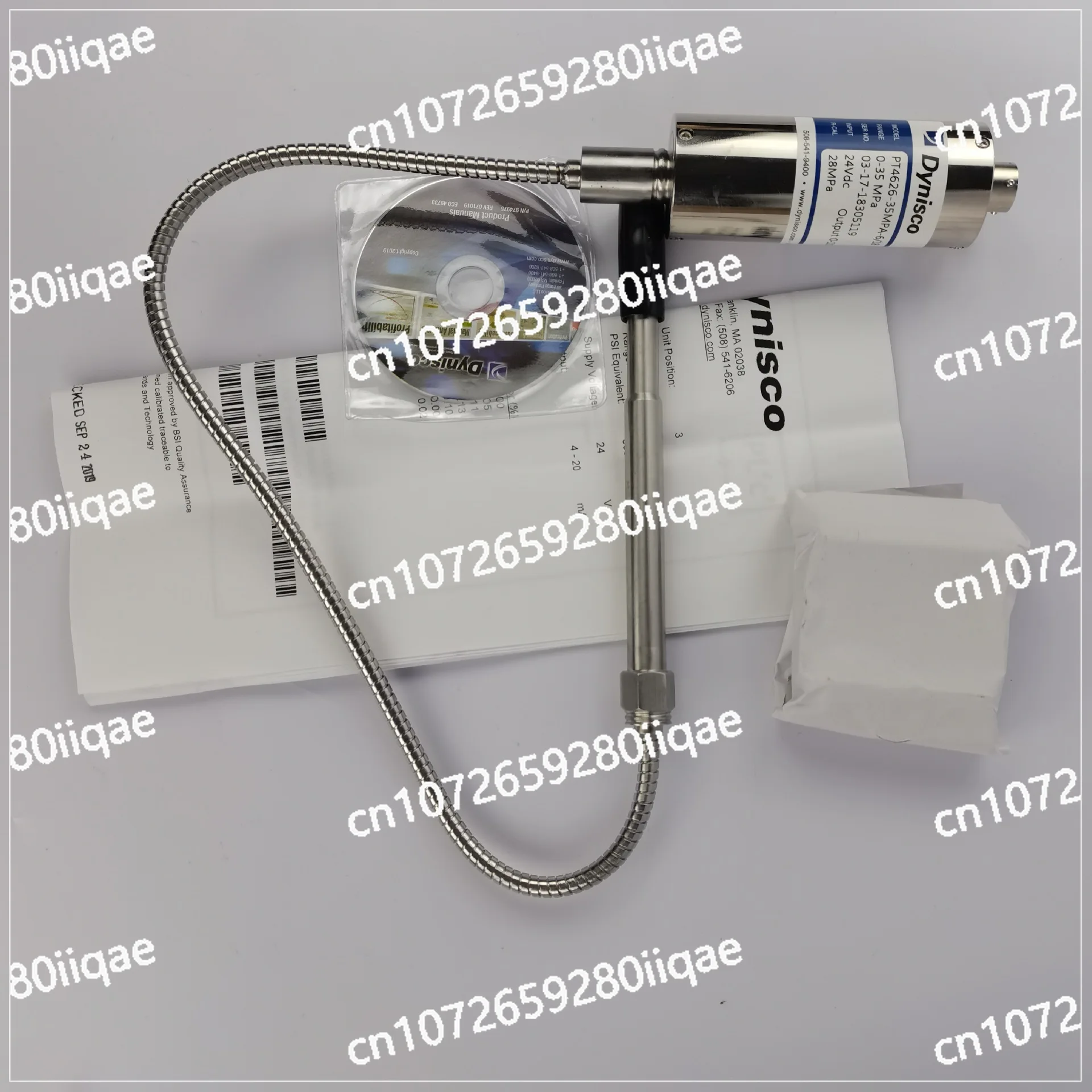 

Поставка PT4626-35MPa-0-10VDynisco Danisco Высокотемпературный датчик давления расплава