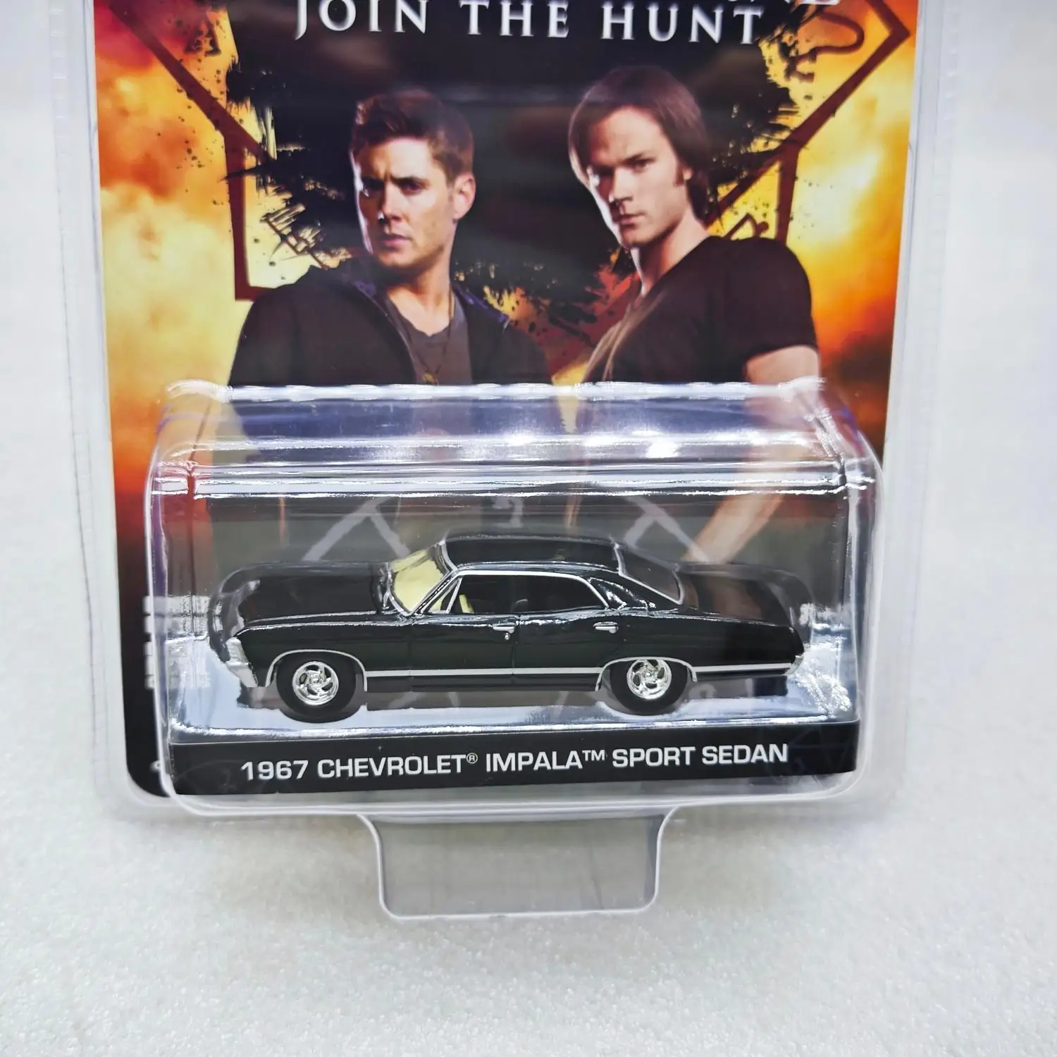 

GreenLight 1:64 Supernatural 1967 Chevrolet Impala Sport Sedan Alloy simulation micro model collection decoration car toy gift