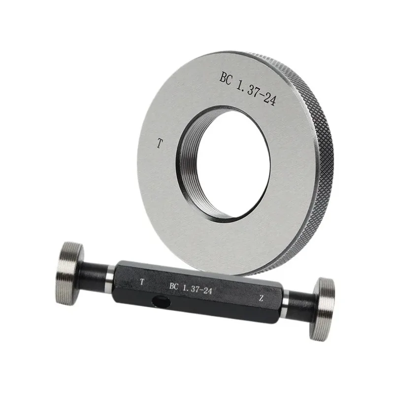 Bicycle Thread Plug Gauge Ring Gauge B1.375-24 B1.37-24 6H/6g Ring Gauge GO NOGO