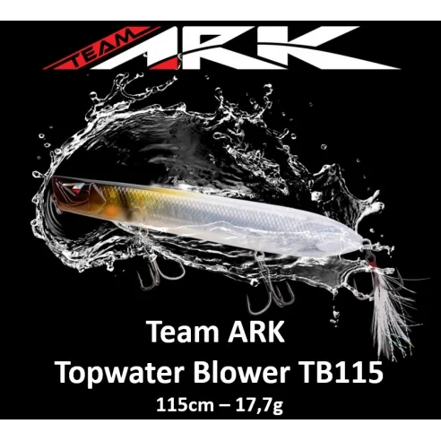 

ARK TB115 Water Push Dog, Water Tyrant Pencil, Wave Crawl Long Throw, False Bait Hard Bait, Floating Water