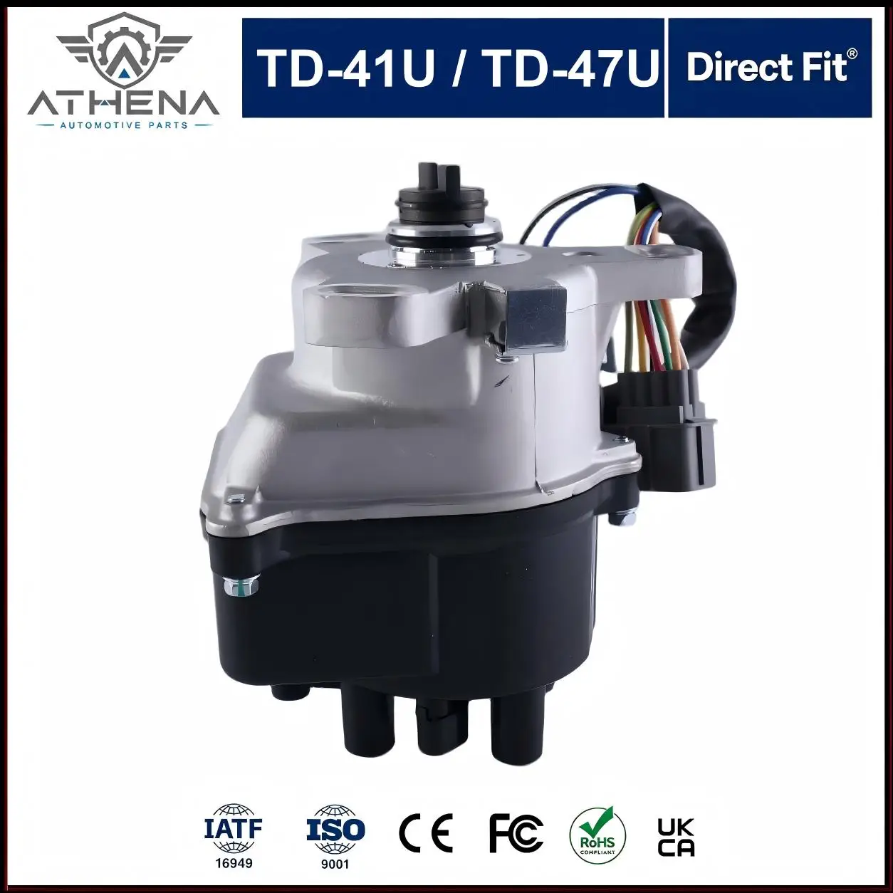 30100-P06-A02 TD-41U TD-47U Ignition Distributor Assembly For Honda Civic EG CX DX LX D15B7 Del Sol S 1.5L Non-VTEC OBD1