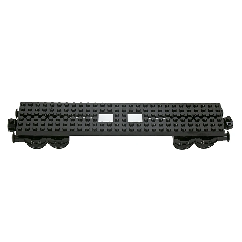 MOC مدينة الفكرة التقنية قطار 6*28 قاعدة عجلة النقل اللبنات الطوب تجميعها لتقوم بها بنفسك لعب للأطفال هدايا عيد الميلاد #4