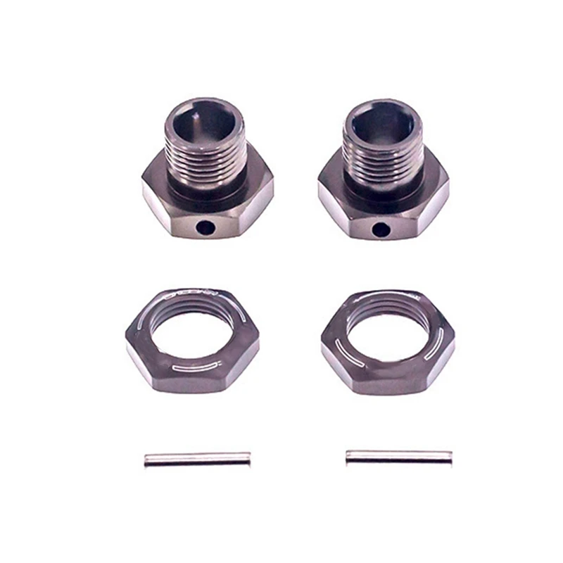 Para kyosho mp9 mp10 aço 17mm acopladores de eixo de transmissão pneus adaptador porca da roda hex hubs ifw472gm conjunto parafusos rc carro atualização